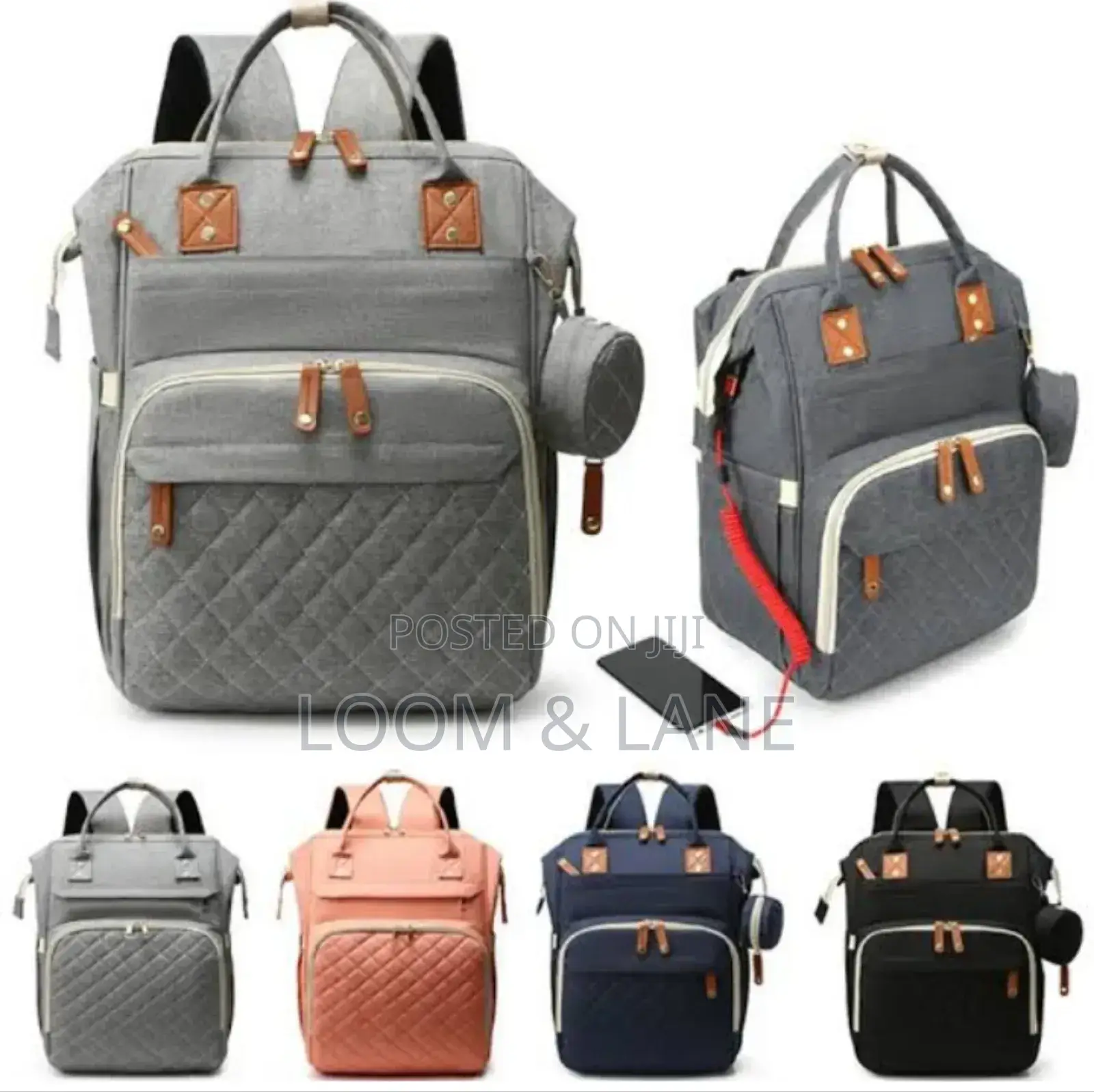 Travel Diaper Bag Backpack With Changing Station