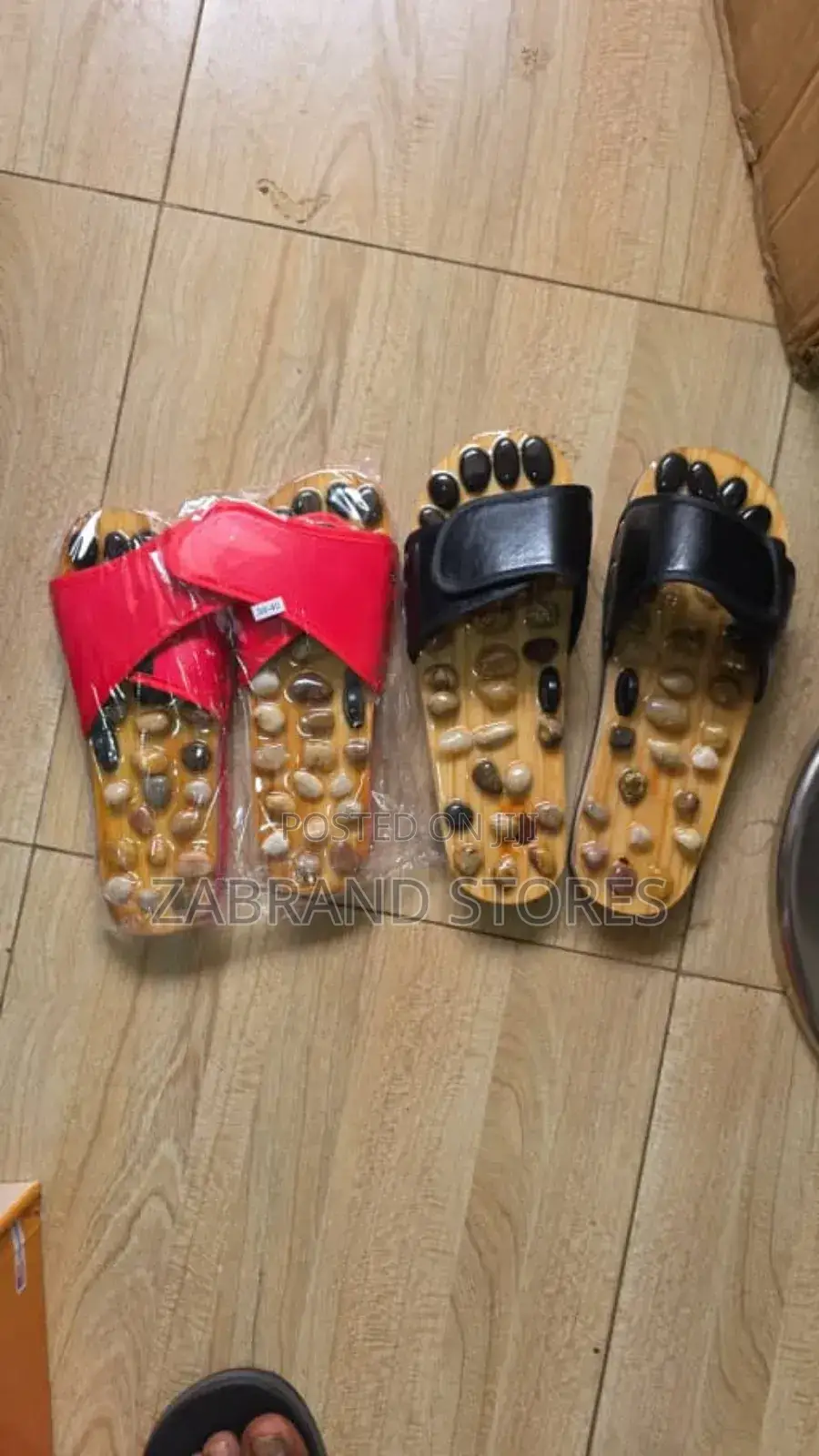 Massaging Slippers Pair