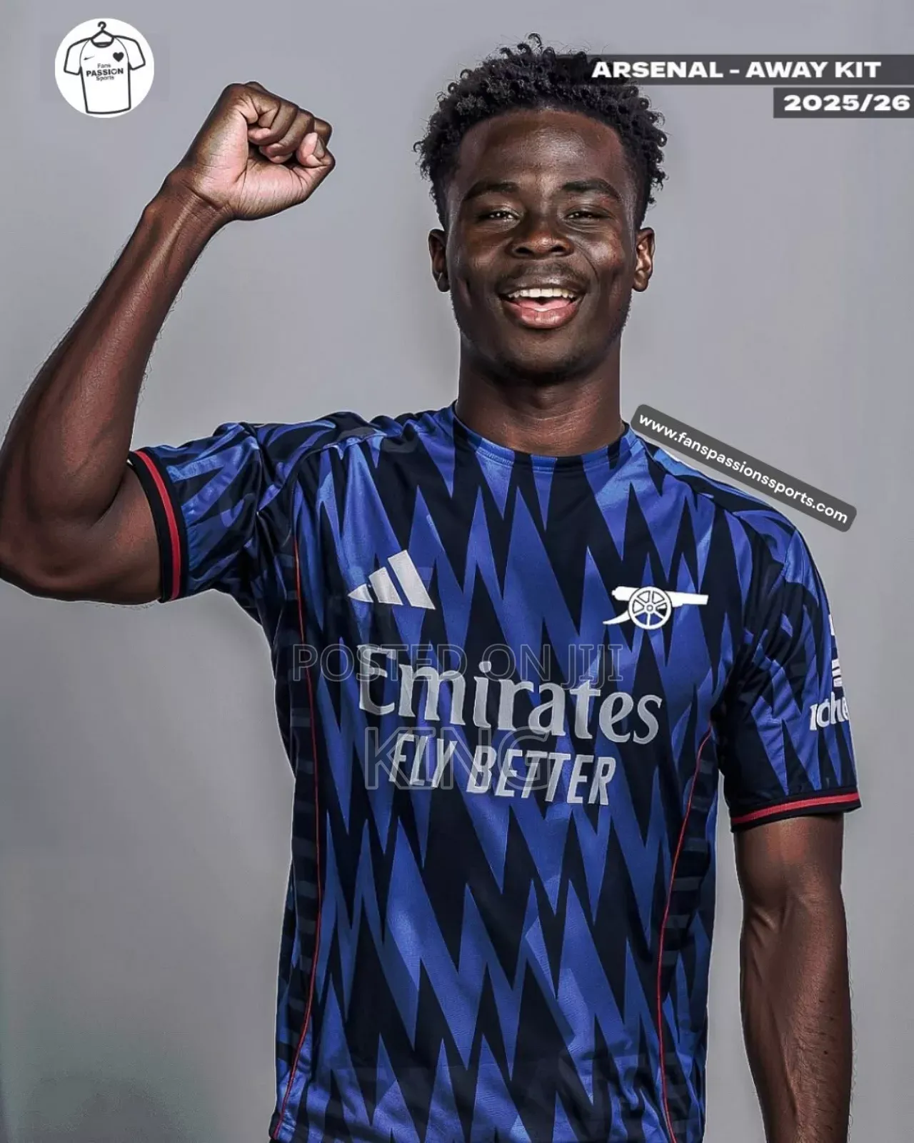 Iconic Arsenal Away Kit 25/26