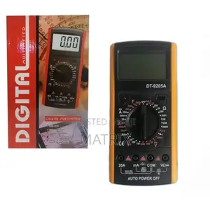 Digital Multimeter LCD Ac/Dc Ammeter Resistance