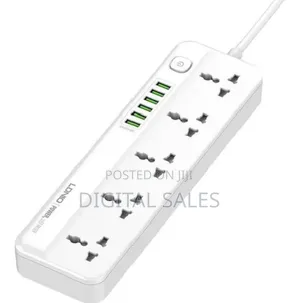 Ldnio 2500w Power Strip Surge Protector_5 Ac Outlets Sockets