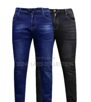 2 Piece of Men's Faded Jeans