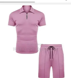 Men's 2 Piece Set (Short and Shirt)