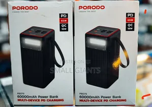 Porodo 60000mah High Capacity Power Bank