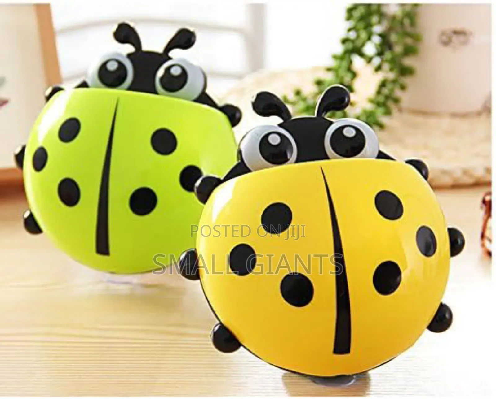 Ladybird Beetle Toothbrush Holder