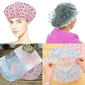New Set of 2 Reusable Waterproof Shower Cap