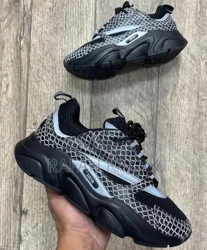 Original Classic Dior B22 Snake Skin Sneakers