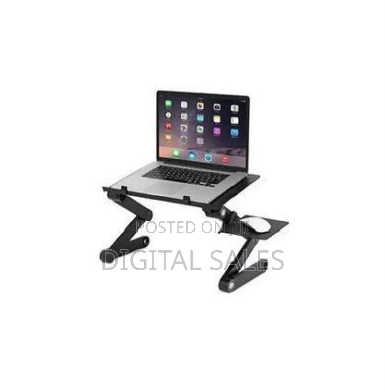 Multi-Functional Adjustable Laptop Table Stand,Black