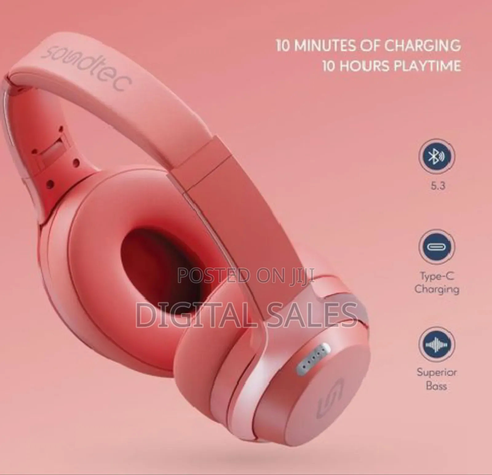 Soundtec by Porodo Eclipse Wireless Headphone