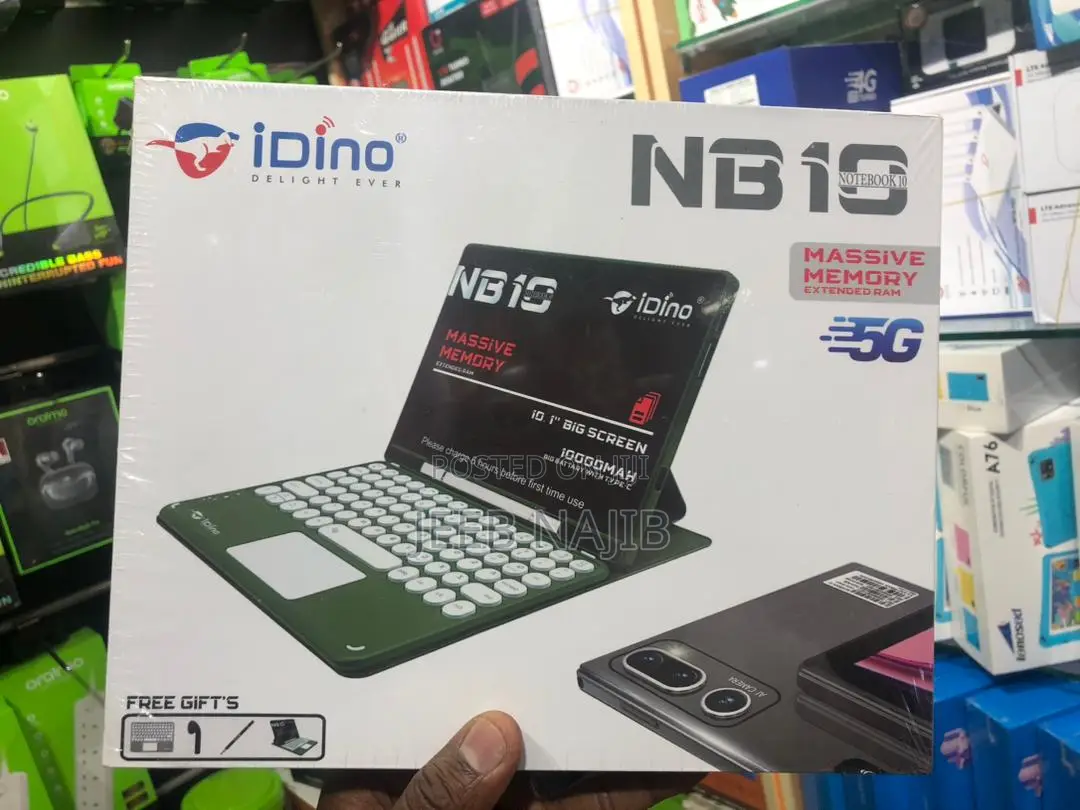 New Idino Notebook 10 128 GB Gray