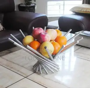 Metal Fruit Basket Bowl