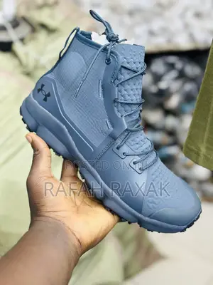 Original Blue Under Armour Speedfit Hike High Top Sneakers