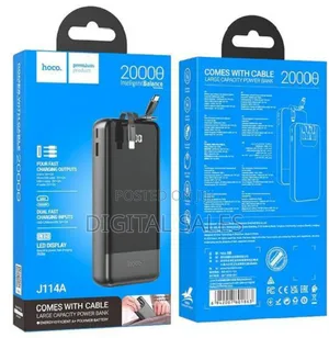 Premium Hoco 20000mah Fast Charging Potable Power Bank