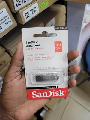 San Disk Ultra Luxe Usb 32 Gb Flash Drive