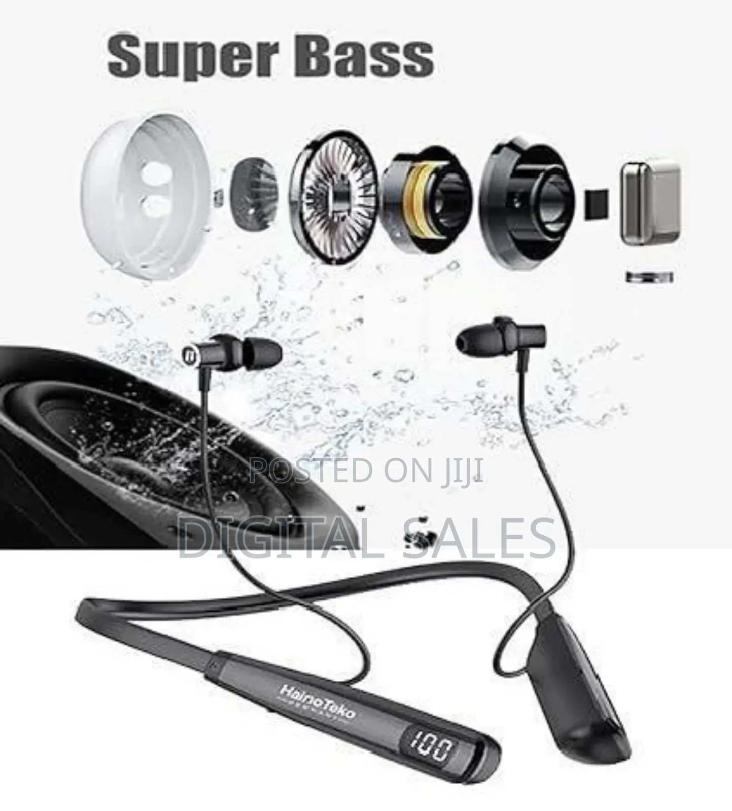 Haino Teko Hn80 Bluetooth Wireless Neckband