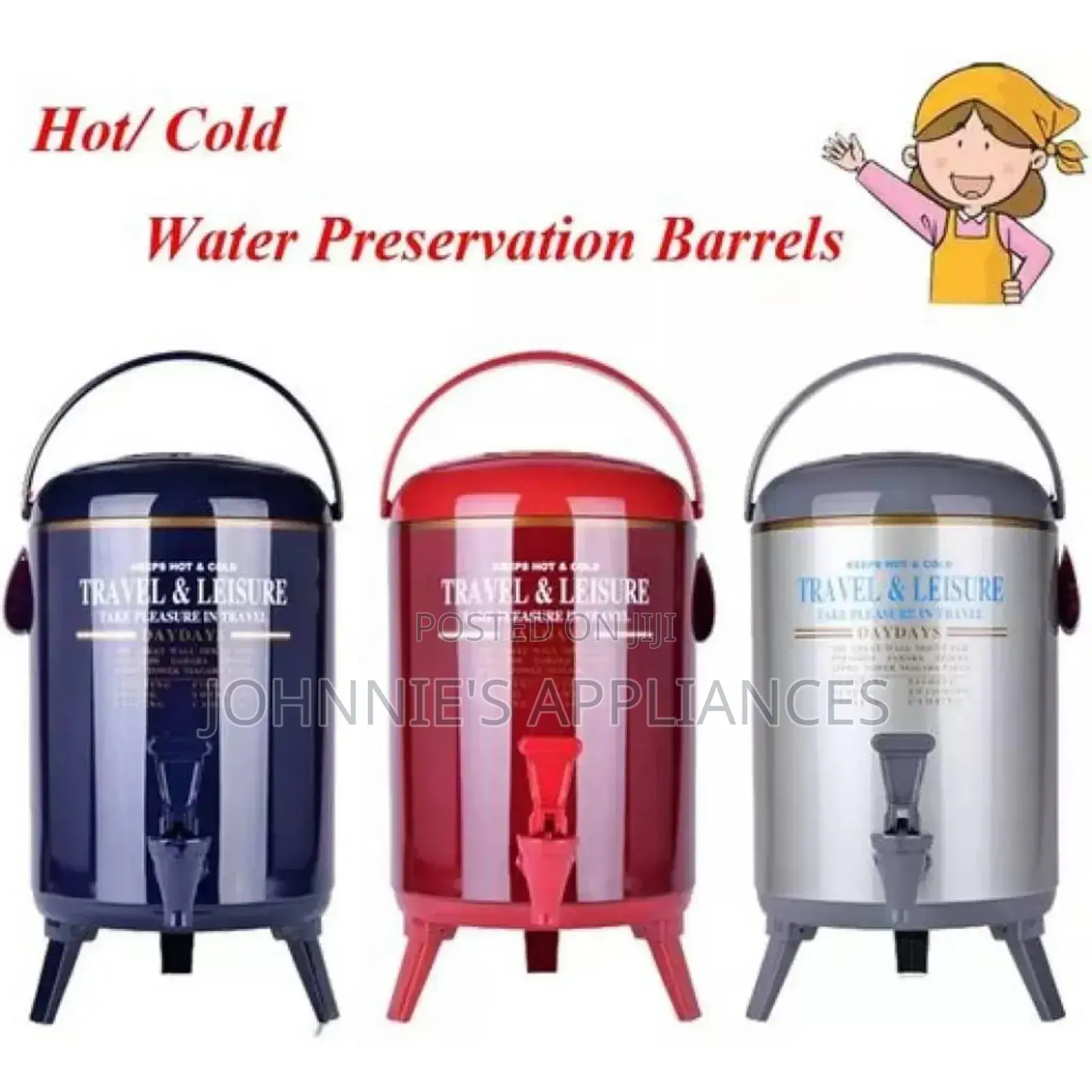 Hot Or Cold Water Tea Preservation 10l