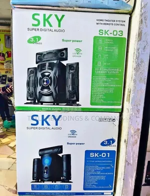 Sky High Bass Subwoofer - Black.