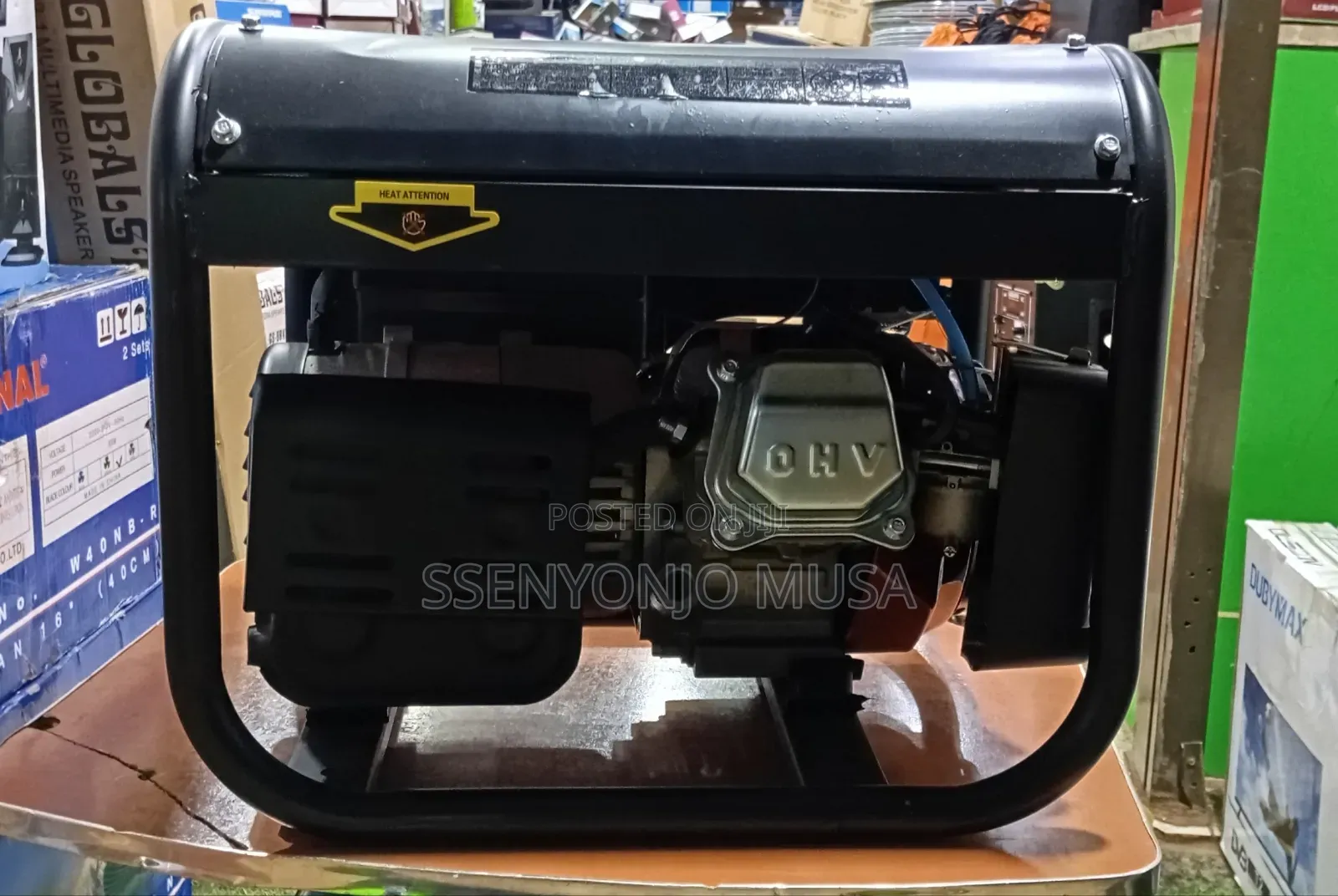 K-Max 850w Running 1000w Peak Gasoline Generator