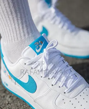 Classic Nike Air Force 1 Low “Space Jam” Leather Sneakers