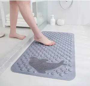 Comfy and Anti Slip Foot Rubber Bathroom Mat