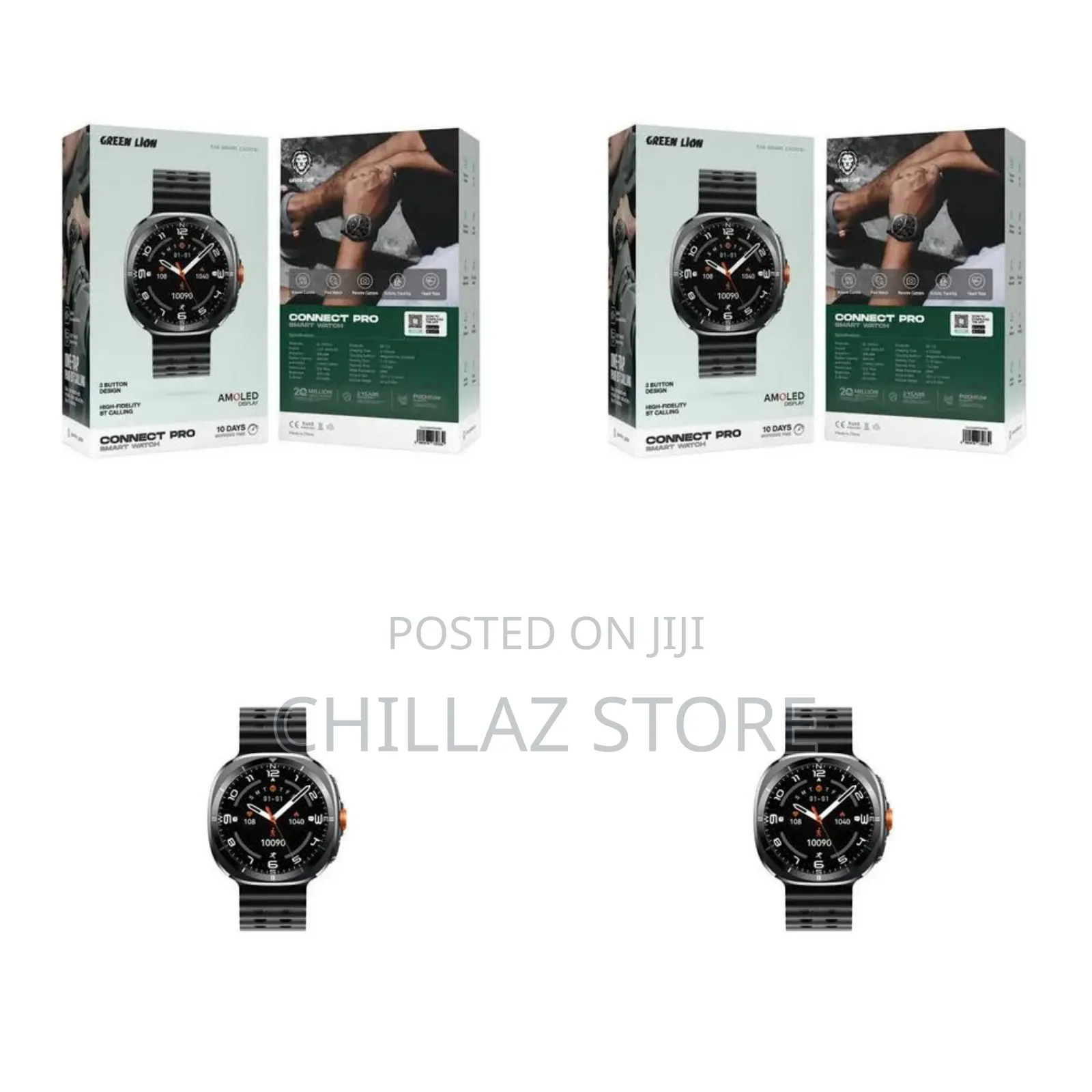 Green Lion Connect Pro Smart Watch.
