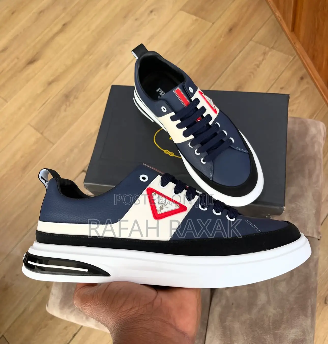 Original Men’S Classic Prada Smart Casual Sneakers