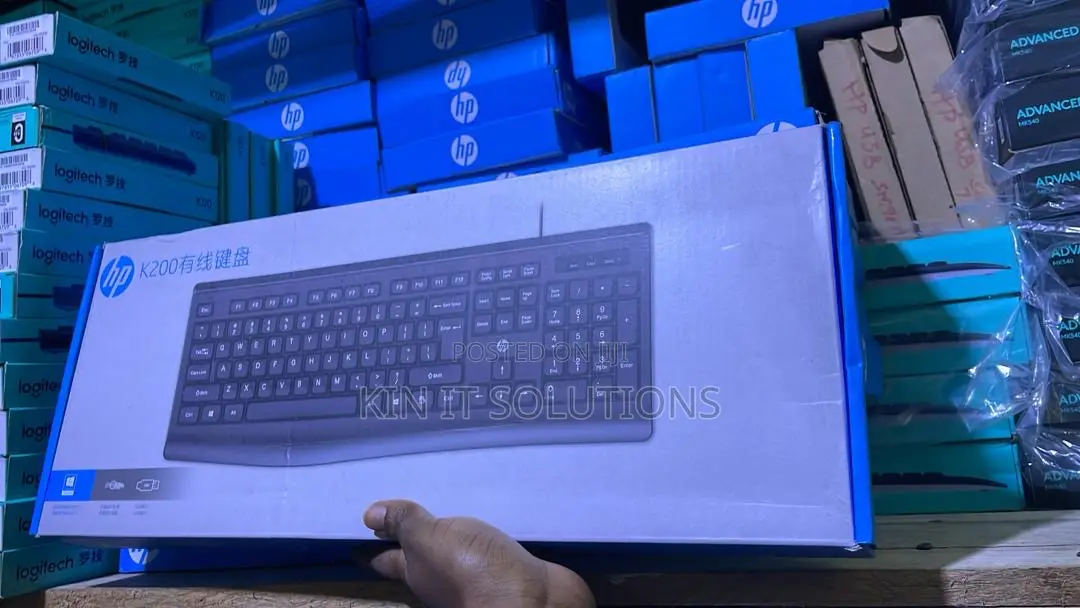 Hp Wired Keyboard Original (200)