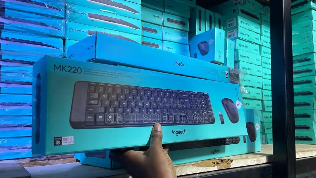 Logitech Wireless Keyboard and Mouse(Mk220)