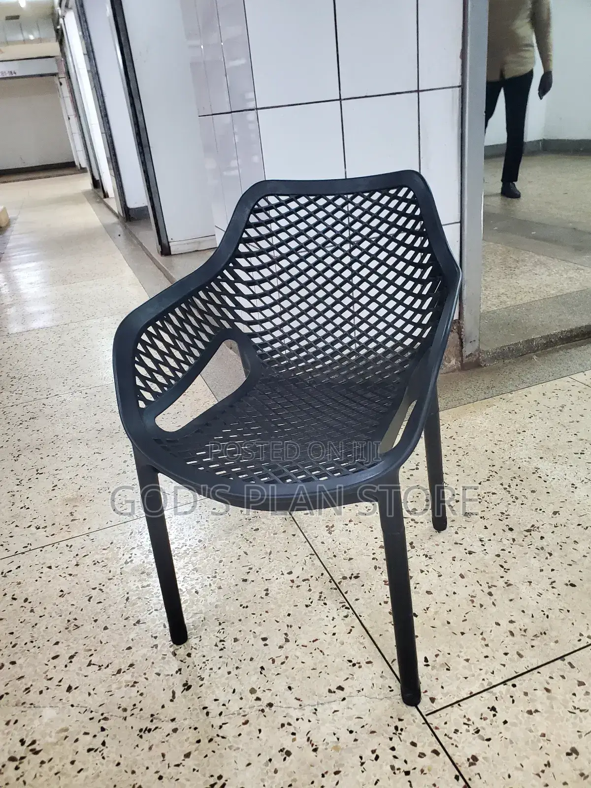 Tz Office Plastic Chairs Plastic Chairs Black
