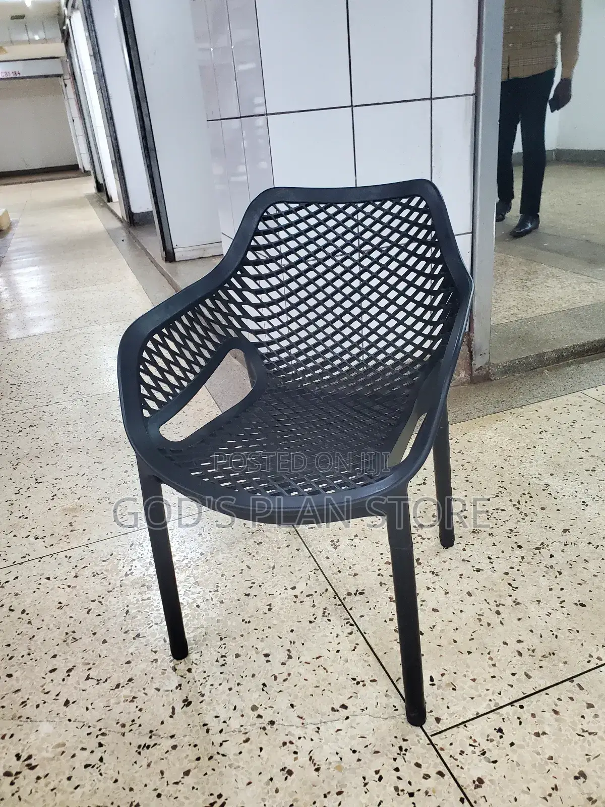 Tz Office Plastic Chairs Plastic Chairs Black