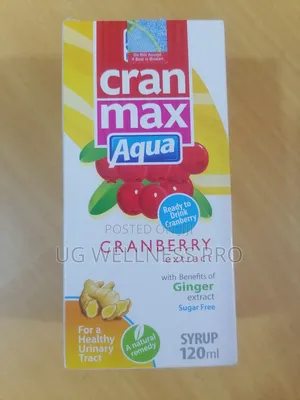 Cranmax Aqua Syrup 120ml for Urinary Infections
