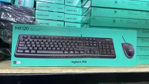 Logitech Keyboard and Mouse Original (Mk120)