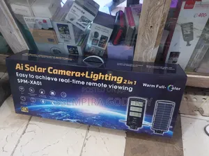 Solar Camera With Motion Sensor Light