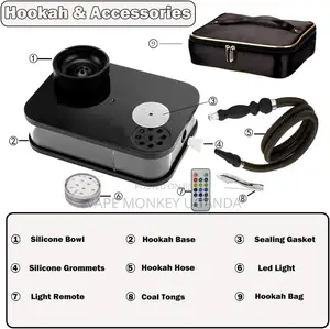 Portable Table Hookah