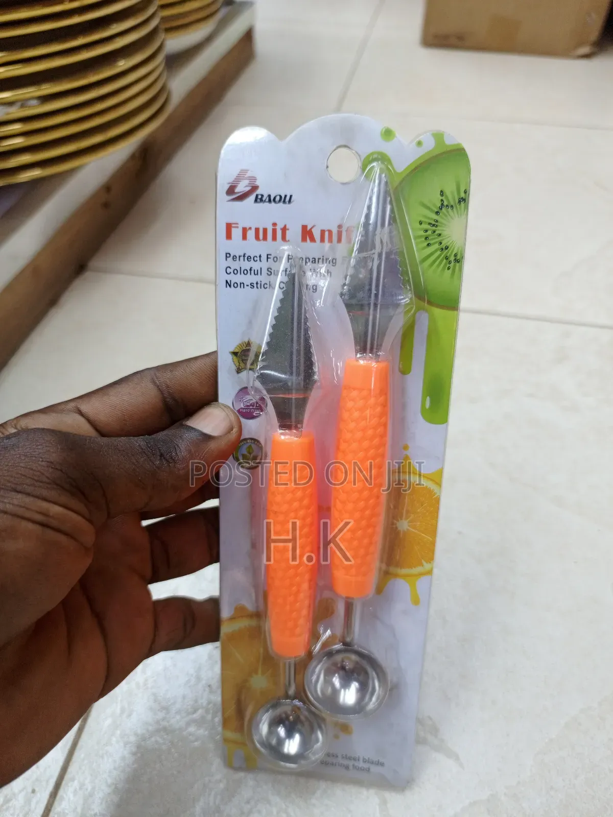 Baoll 2-in-1 Fruit Knife With a Scooper