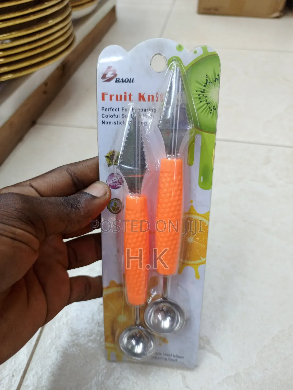 Baoll 2-in-1 Fruit Knife With a Scooper
