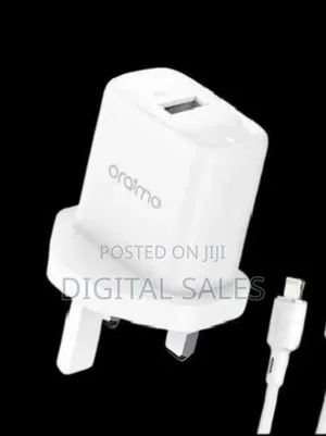 Oraimo Two Port White Charger.