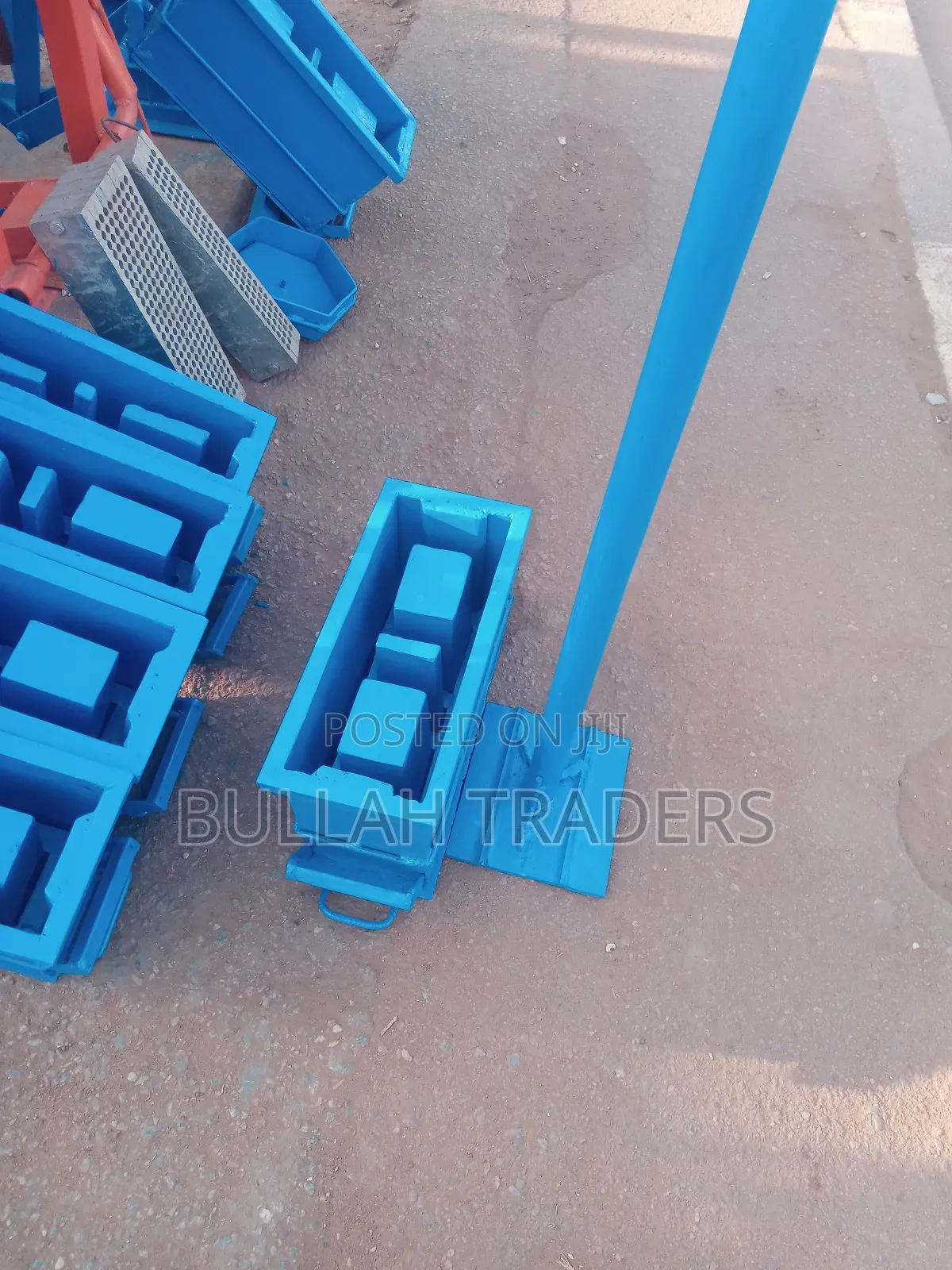 Block Making Molds With Stamp
