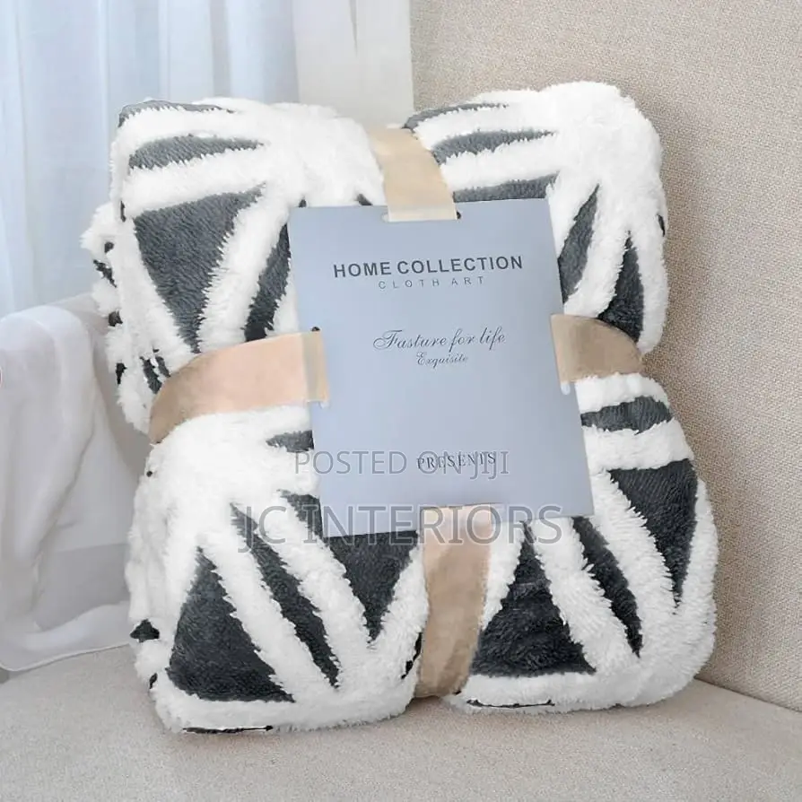 Soft or Fleece Blankets : White Inside , Free Size, Versatile Use