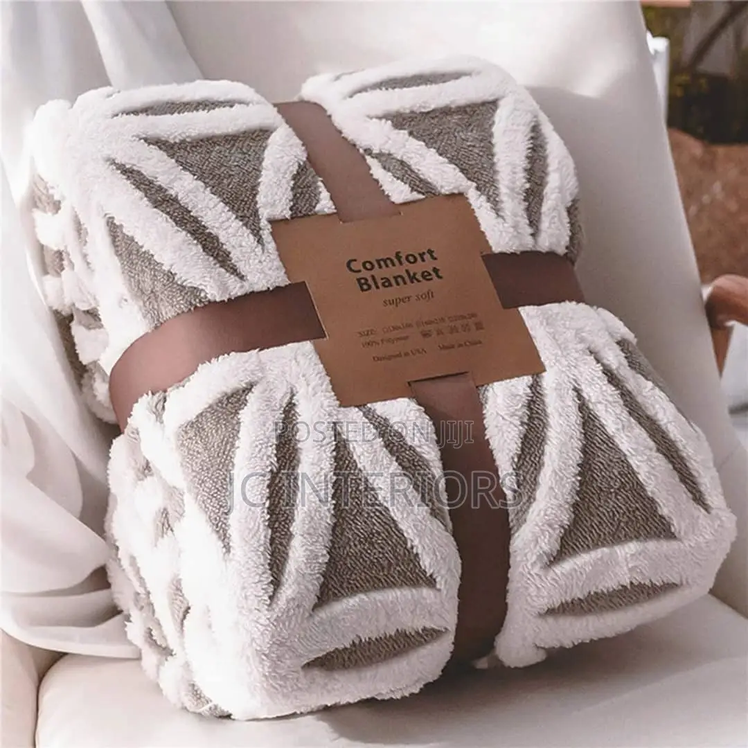 Soft or Fleece Blankets : White Inside , Free Size, Versatile Use