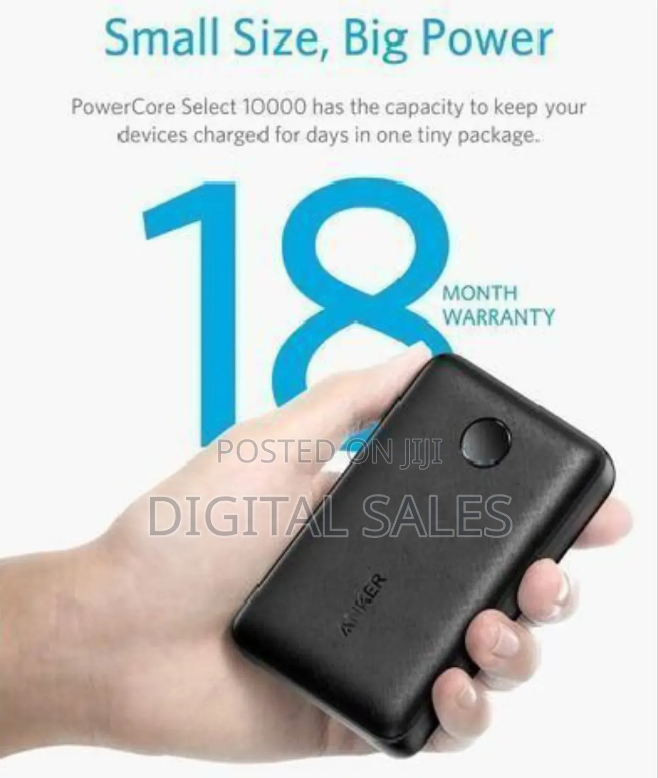 Anker Fast Charge Powercore Select 20000 Mah 2port