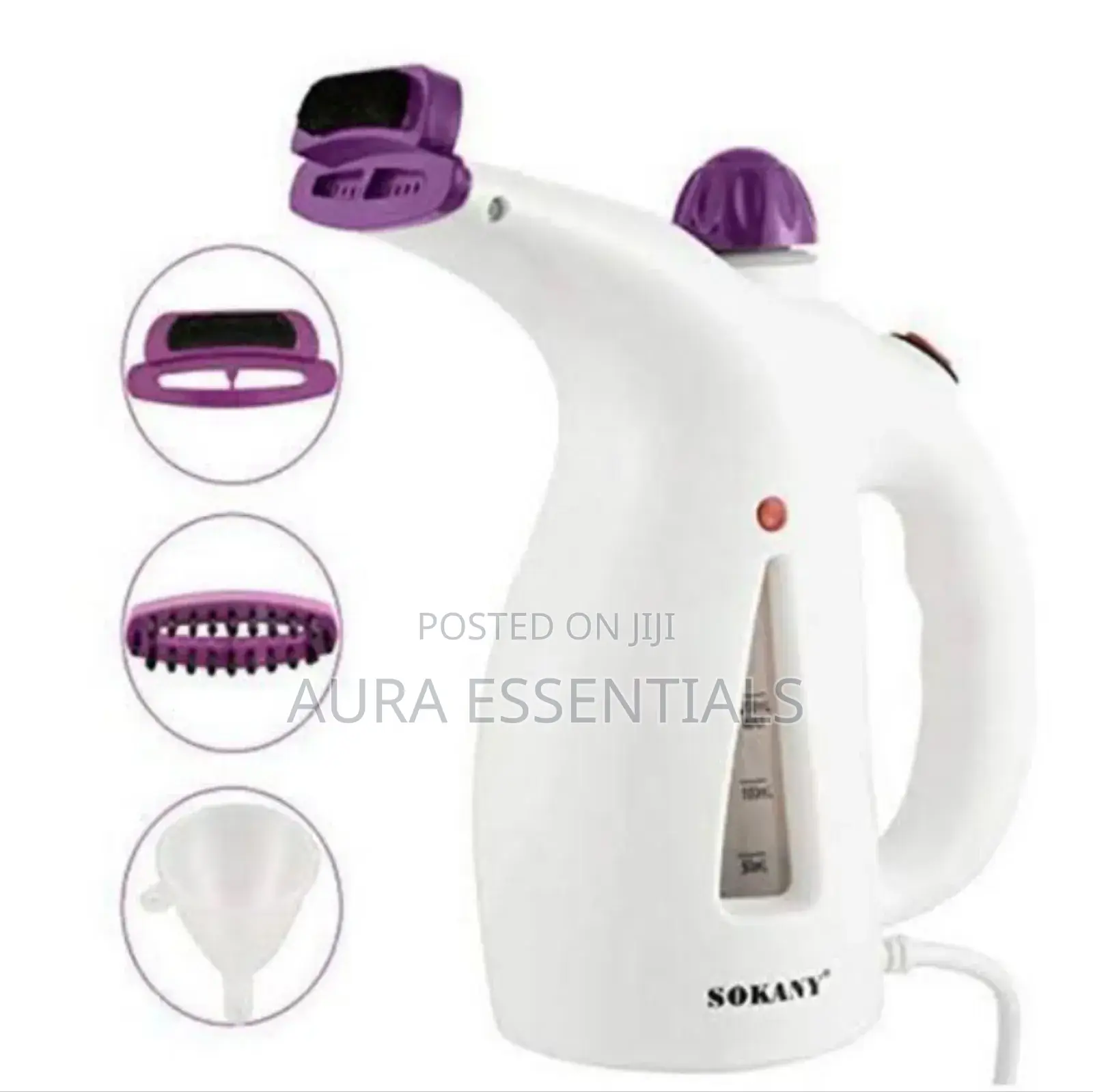 Generic Sokany 2 in 1 Garment and Face Steamer