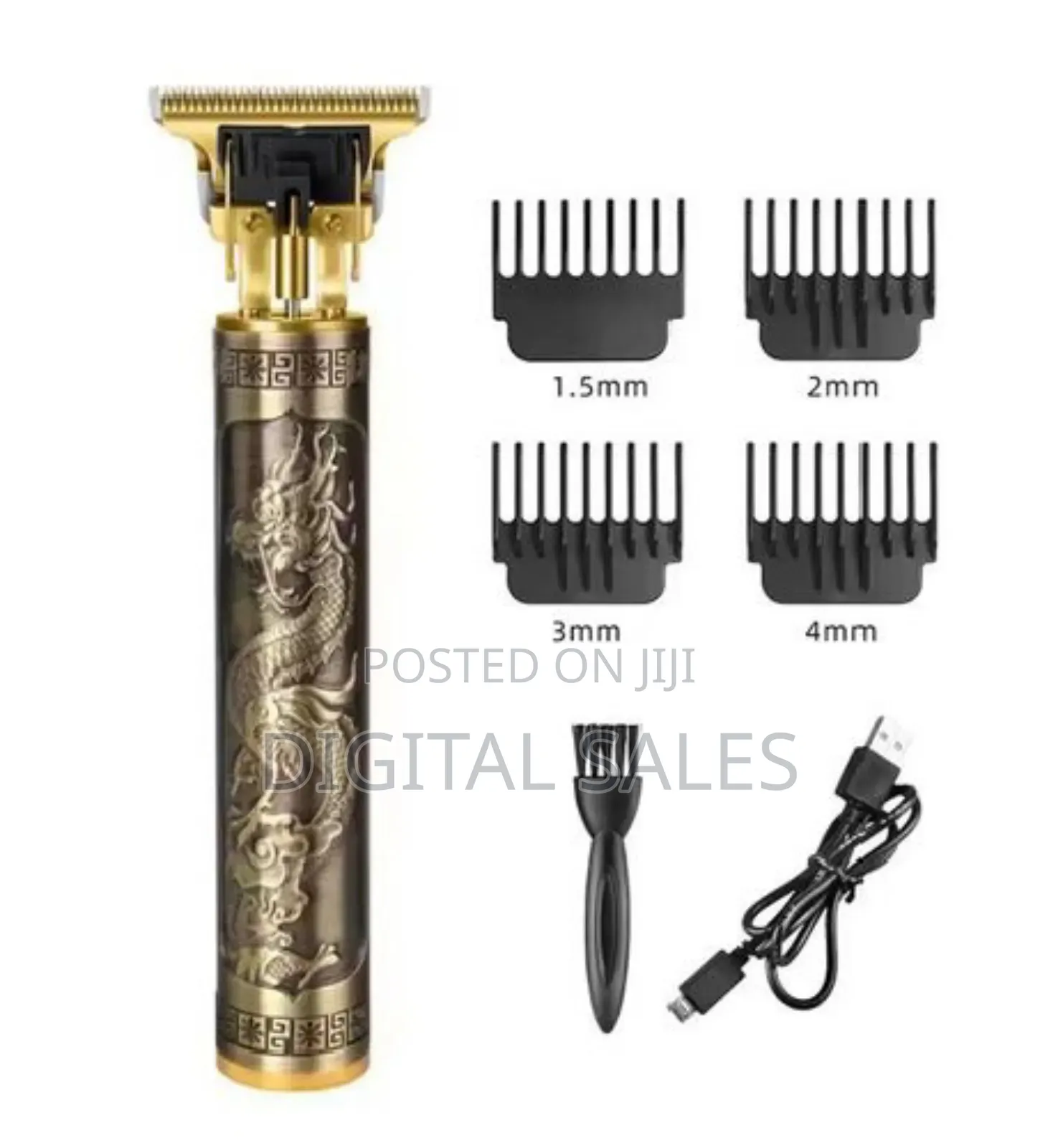 Rechargeable Hair Clipper Gold