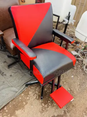Rotating Chairs Red and Black