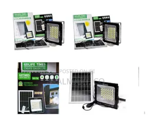 300w Solar Flood Light With Solar Panel,Remote Control