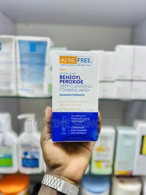 Acne Free Benzoyl Peroxide Deep Cleansing Wash for Acne