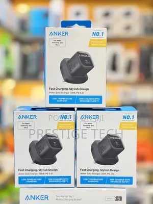 Anker Zolo Fast Charger 20w, Powerport 3 Anker Adapter