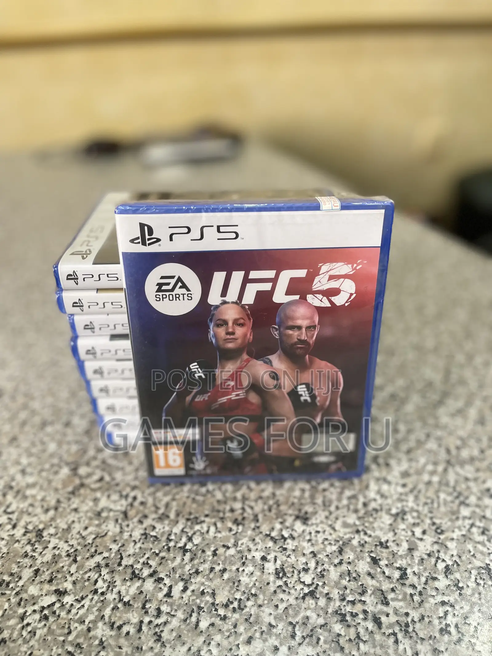 Ufc 5 Ps5 Brand New Game Cd
