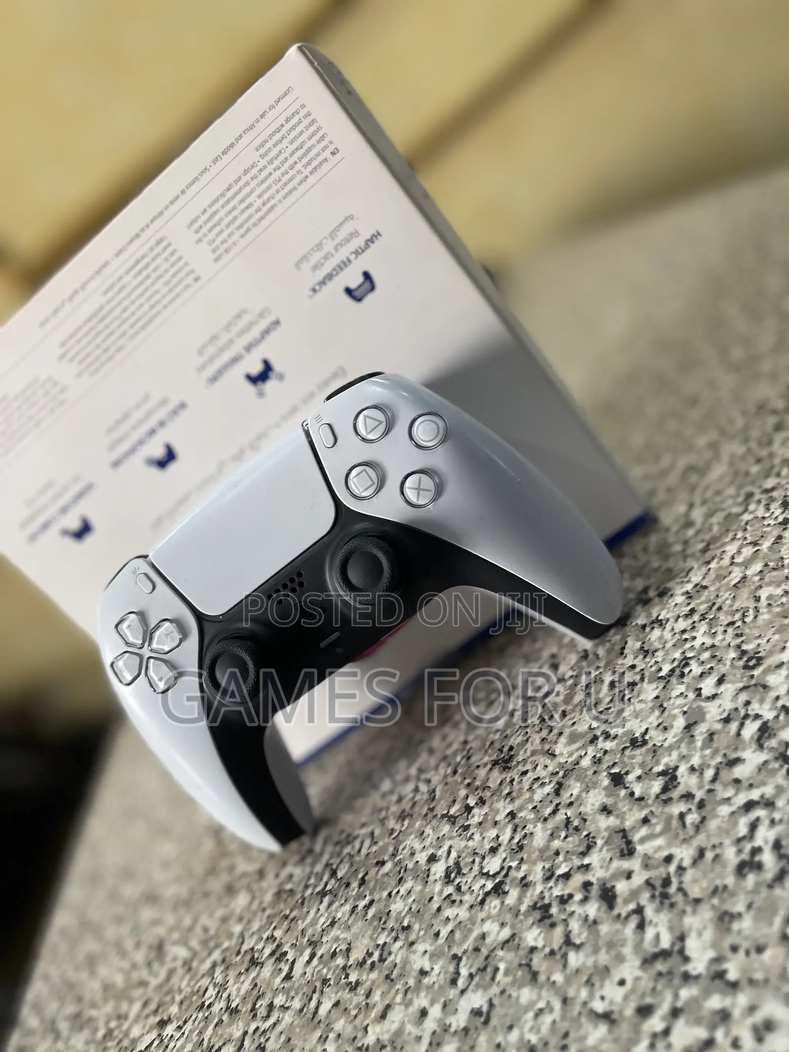 Ps5 Controller Original Uk Used White *