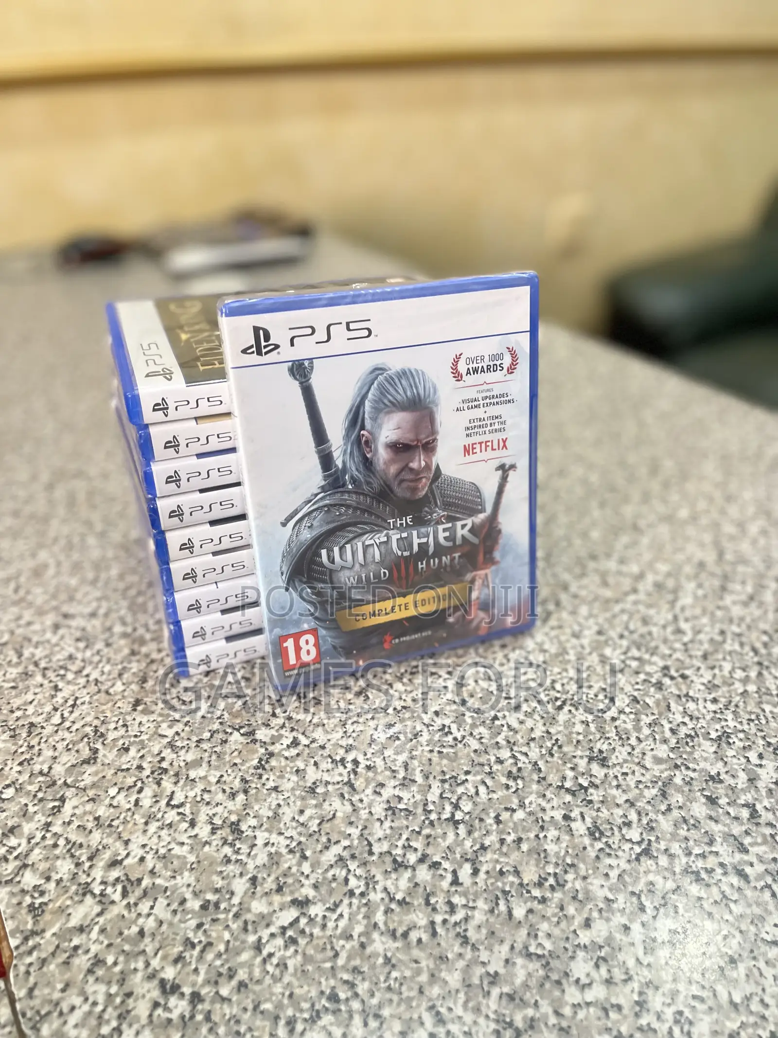 The Witcher Ps5 Version Cd New